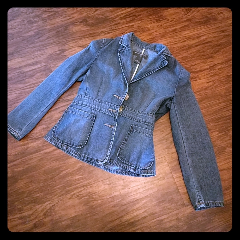 Banana Republic denim blazer 4p